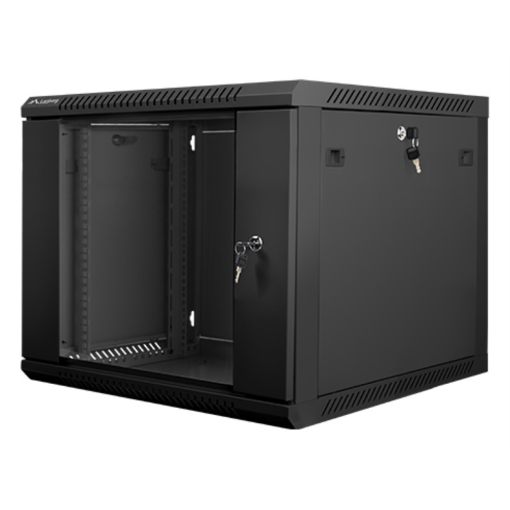 ARMARIO RACK LANBERG 9U 600X600X501 AUTO ENSAMBLADO 19" HASTA 60 KG NEGRO