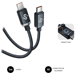 CABLE OPTIMUS 60W C-C 1M BLACK