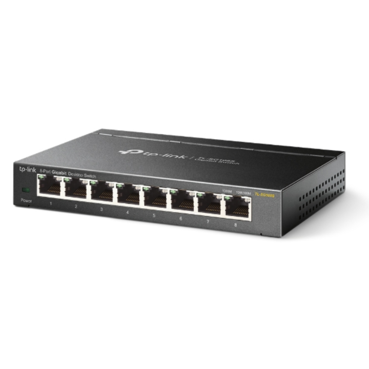 SWITCH TP-LINK TL-G108S 8 PORT GIGABIT