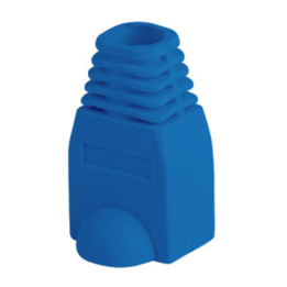 FUNDA PROTECTOR LANBERG CONECTOR RJ45 (PACK 100 UDS) AZUL