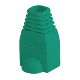 FUNDA PROTECTOR LANBERG CONECTOR RJ45 (PACK 100 UDS) VERDE