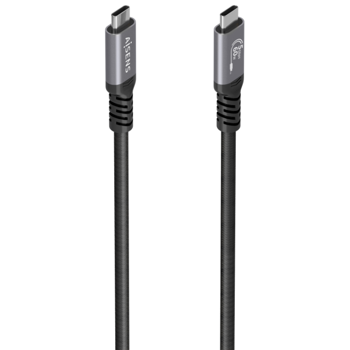 CABLE AISENS USB 3.2 GEN1 5GBPS 4K60HZ 3A 60W E-MARK C/M-C/M 10M