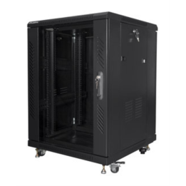 ARMARIO RACK LANBERG 15U 600X600 AUTO ENSAMBLADO 19" HASTA 800KG NEGRO