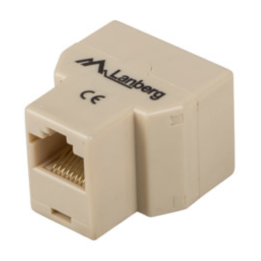 ADAPTADOR LANBERG SPLITTER UTP 1XRJ45 A 2XRJ45