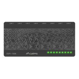 SWITCH LANBERG 8 PUERTOS GIGABIT RJ45 ETHERNET