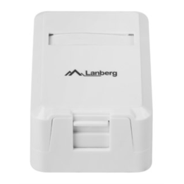 ROSETA DE SUPERFICIE LANBERG PARA 1 MODULO KEYSTONE
