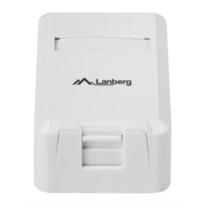 ROSETA DE SUPERFICIE LANBERG PARA 1 MODULO KEYSTONE