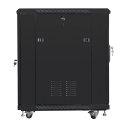 ARMARIO RACK LANBERG 19? 15U 600X800 FLAT PACK NEGRO PUERTA MALLA
