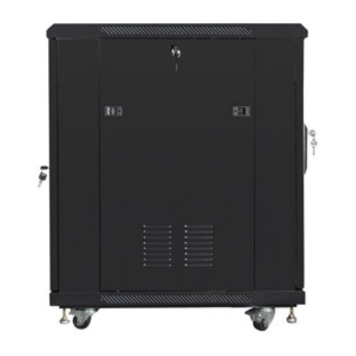 ARMARIO RACK LANBERG 19? 15U 600X800 FLAT PACK NEGRO PUERTA MALLA