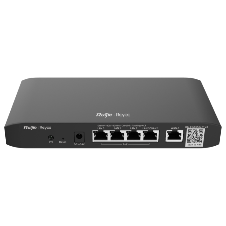 ROUTER RUIJIE REYEE RG-EG105G-P-V3