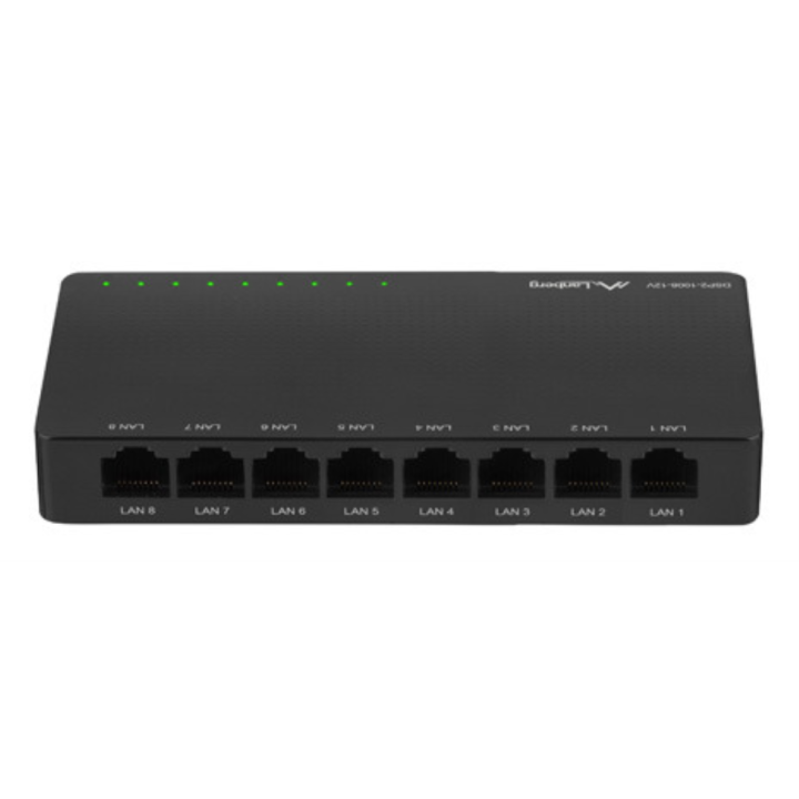 SWITCH LANBERG 8 PUERTOS GIGABIT RJ45 ETHERNET
