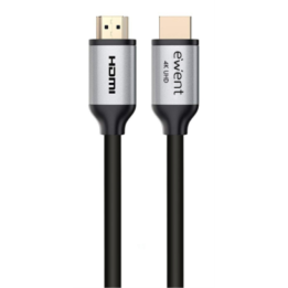 CABLE HDMI 2.0 EWENT PREMIUM HIGH SPEED CON ETHERNET NEGRO M/M 1,8M 4K 60HZ