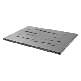 BANDEJA FIJA LANBERG 1U 480.5X580 MM HASTA 120 KG RACK ABIERTO DE 19? NEGRO