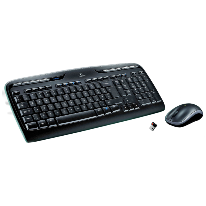 COMBO TECLADO RATON LOGITECH MK330 RF INALAMBRICO NEGRO