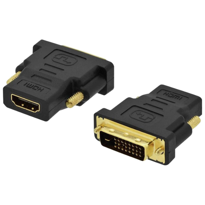 ADAPTADOR HDMI EWENT DVI-D 24+1 MACHO A HDMI HEMBRA NEGRO