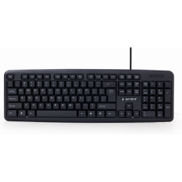 TECLADO GEMBIRD USB NEGRO DISEÑO EEUU