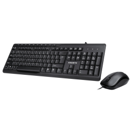 COMBO TECLADO RATON GIGABYTE KM6300 NEGRO USB