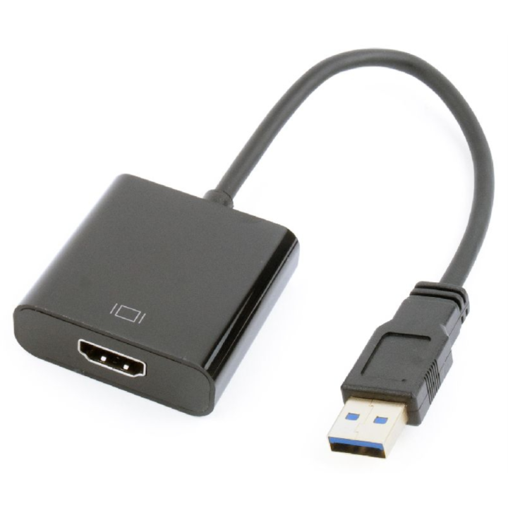 CABLE ADAPTADOR GEMBIRD USB 3.0 MACHO A HDMI HEMBRA NEGRO
