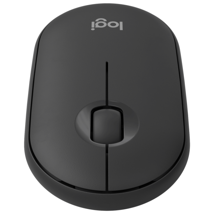 RATON LOGITECH PEBBLE MOUSE M350S GRAFITO BLUETOOTH PILAS