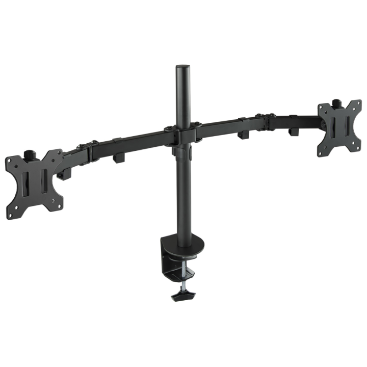 SOPORTE MESA TOOQ DB1232TN-B 2 PANTALLAS 13-32" MAX 8KG POR BRAZO NEGRO