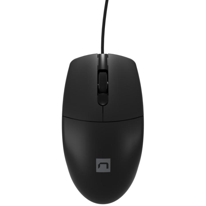 RATON NATEC RUFF 2 1000DPI OPTICO NEGRO USB
