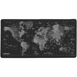 ALFOMBRILLA NATEC TIME ZONE MAP MAXI 800X400 MM