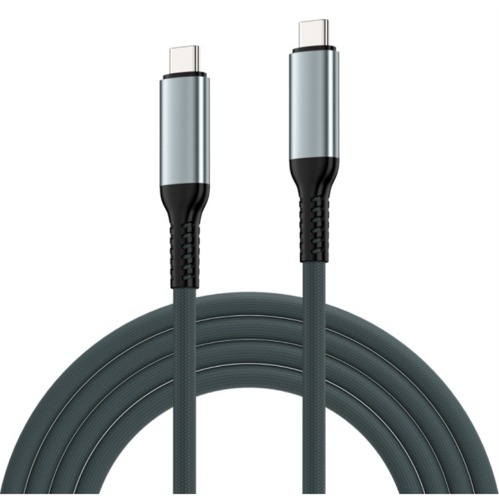 EWENT CABLE USB 4 GEN 3 TIPO C MACHO A MACHO, FABRIC, 1M
