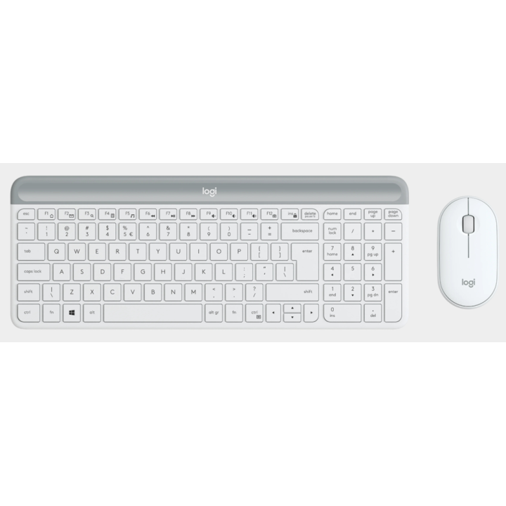 COMBO TECLADO RATON LOGITECH MK470 RF INALAMBRICO BLANCO