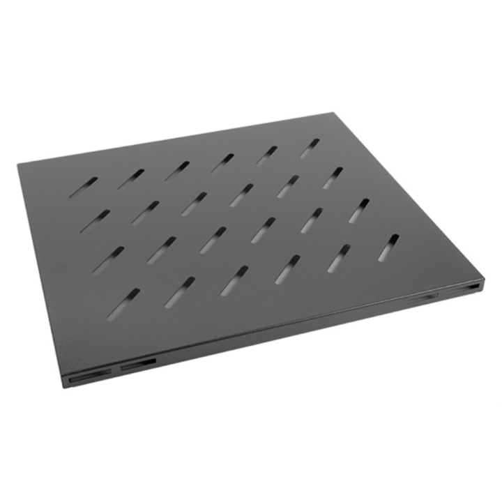 BANDEJA LANBERG FIJA 1U 465X500 MM HASTA 120 KG RACK DE 19 NEGRO