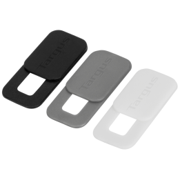 TAPA PARA WEBCAM TARGUS PACK DE 3 NEGRO GRIS BLANCO