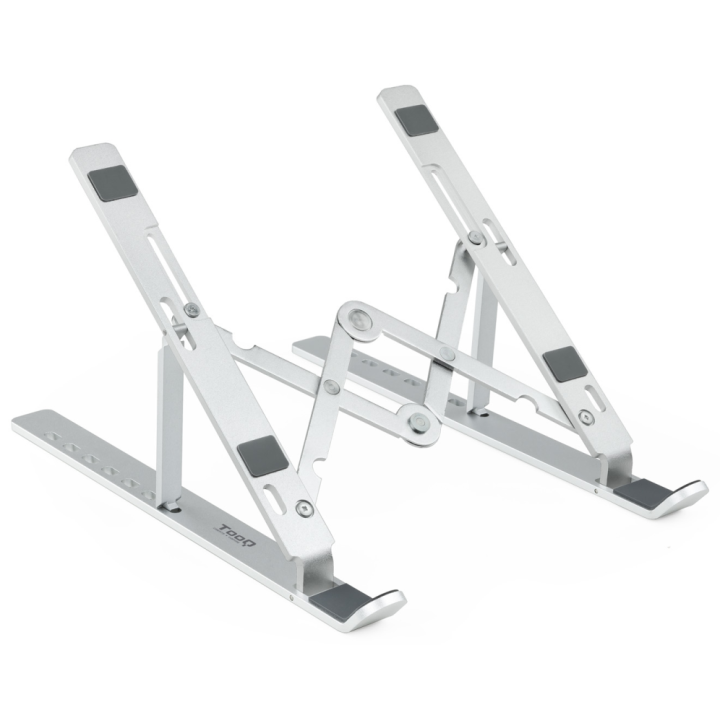 SOPORTE ELEVADOR PORTATIL/TABLET/LIBRO TQLRS0033-AL 11"-15" PLATA