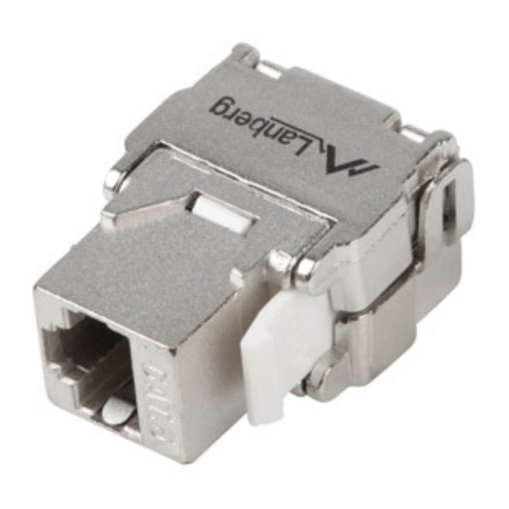 CONECTOR KEYSTONE LANBERG RJ45 CAT.6A FTP 180 TOOL-LESS