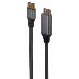 CABLE DISPLAYPORT GEMBIRD A HDMI MACHO MACHO 4K V1.2 1,8 "PREMIUM SERIES"
