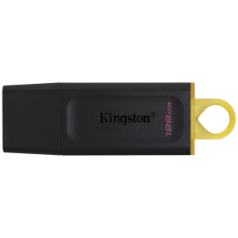 MEMORIA USB 3.2 KINGSTON 128GB DATATRAVELER EXODIA NEGRO DORADO