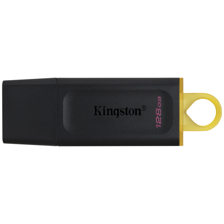 MEMORIA USB 3.2 KINGSTON 128GB DATATRAVELER EXODIA NEGRO DORADO