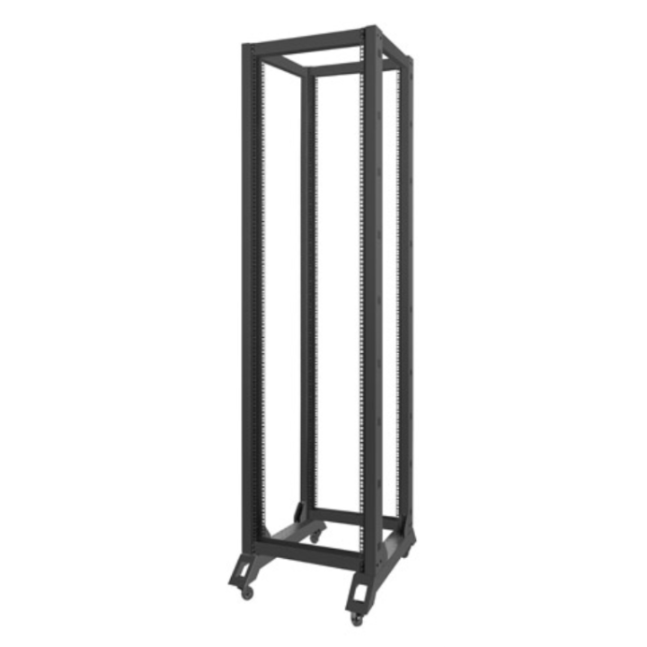 ARMARIO LANBERG OPEN RACK 42 U 600X800 NEGRO