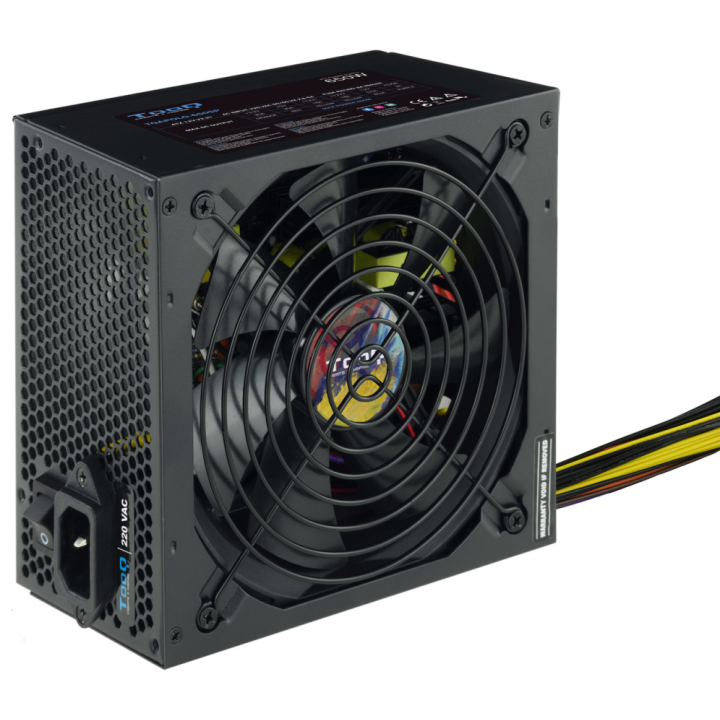 FUENTE ALIMENTACION TOOQ ATX 650W PFC ACTIVO NEGRO