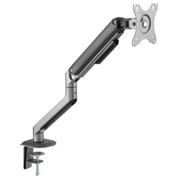 SOPORTE MESA TOOQ PANTALLAS 17"-32" GRIS/NEGRO