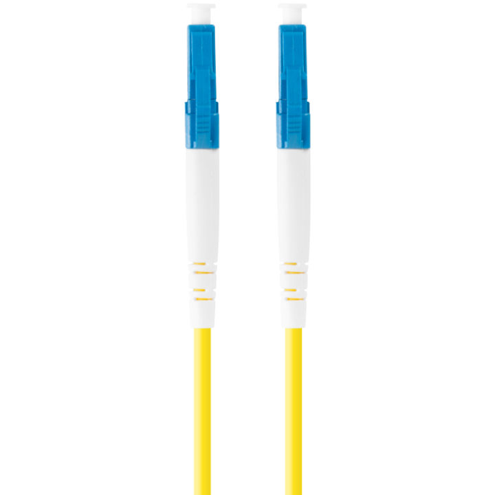 CABLE DE FIBRAOPTICA LANBERG 1M MONO LC/UPC-LC/UPC SIMPLEX G657A1 LSZH AMARILL