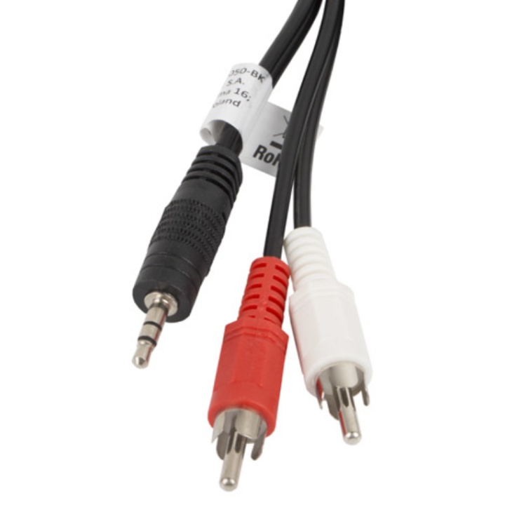 CABLE ESTEREO LANBERG JACK 3.5MM/2X RCA MACHO 5M