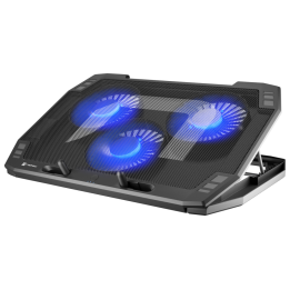 BASE REFRIGERADORA NATEC ORIOLE PARA PORTATIL 15.6"-17.3" NEGRA