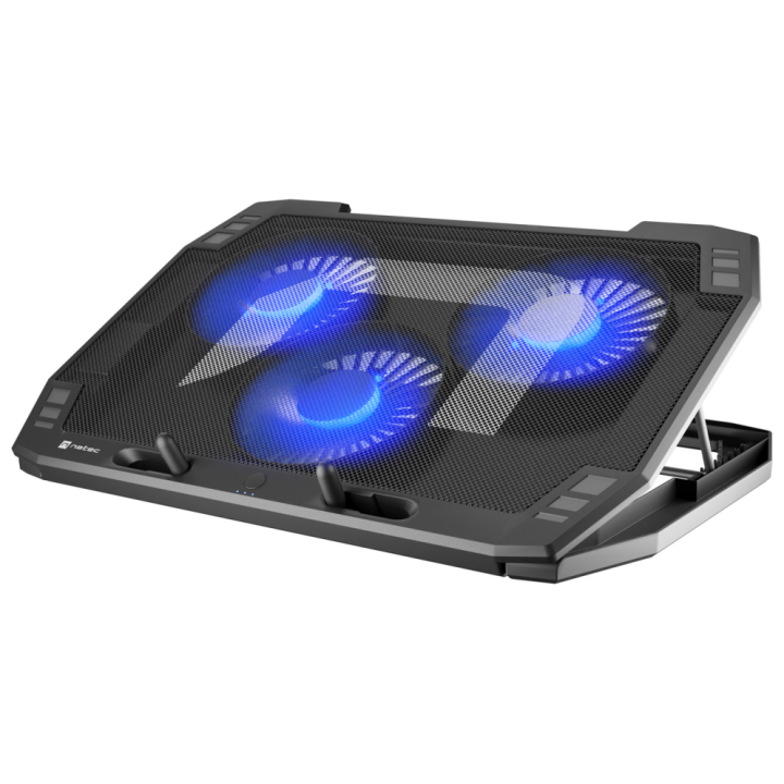 BASE REFRIGERADORA NATEC ORIOLE PARA PORTATIL 15.6"-17.3" NEGRA