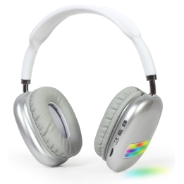 AURICULARES GEMBIRD BHP-LED-02-W BLANCO MICROFONO BT