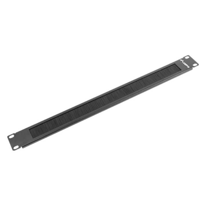 BRUSH PANEL LANBERG 1U NEGRO 19"