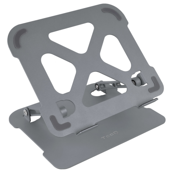 SOPORTE ELEVADOR TOOQ ALUMINIO AJUSTABLE ERGON PORTATIL