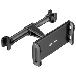 SOPORTE TABLET AISENS COCHE AJUSTABLE (1 PIVOTE) REPOSACABEZAS NEGRO