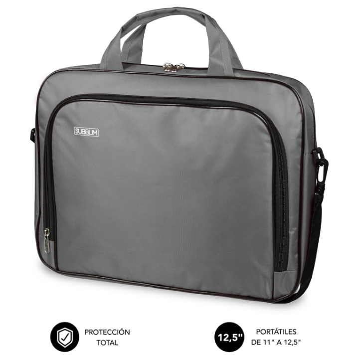 MALETIN SUBBLIM OXFORD 11-12,5" GREY