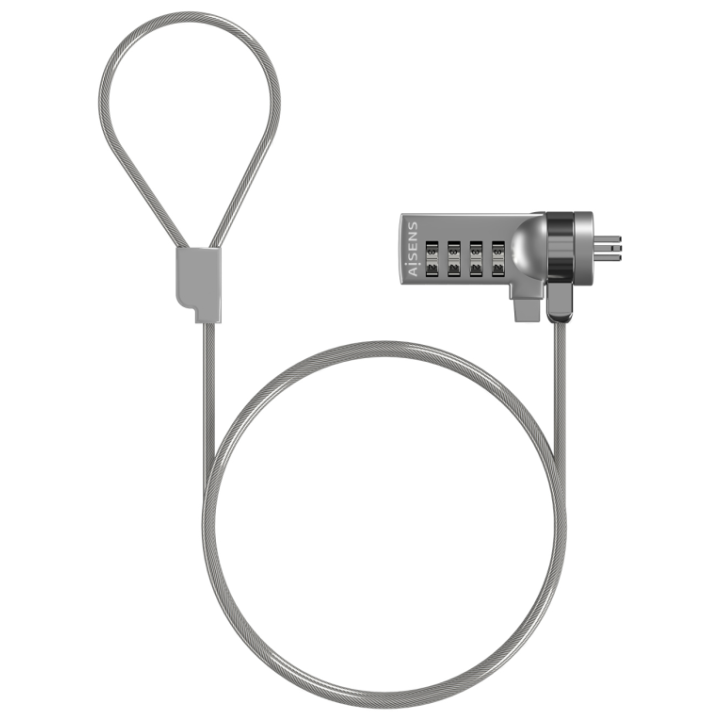 CABLE SEGURIDAD AISENS CERRADURA COMBINACION 1.5M