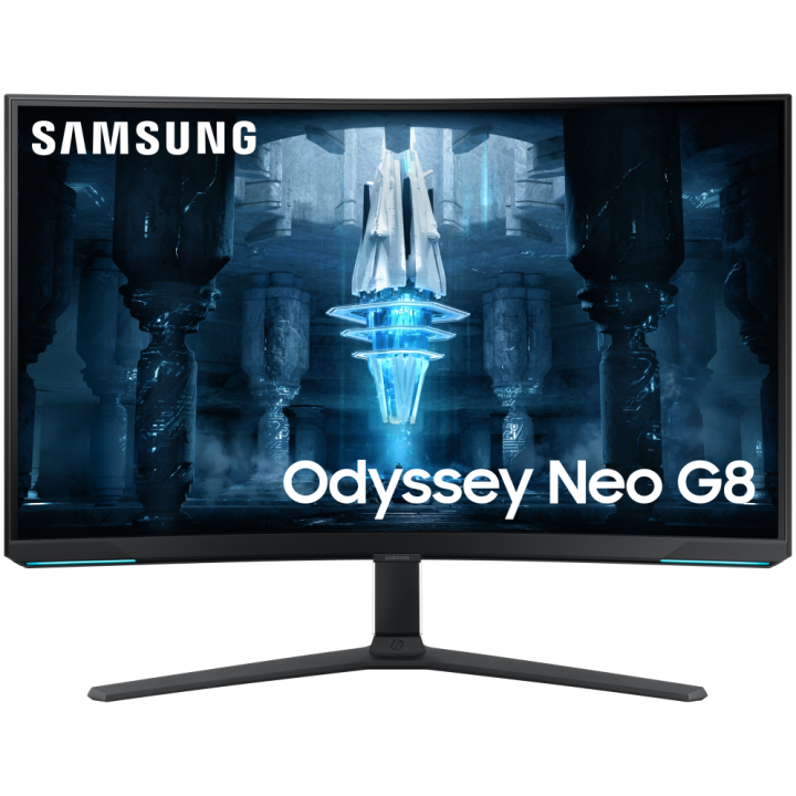 MONITOR GAMING SAMSUNG ODYSSEY NEO G8 UHD 32" CURVO 1000R 240HZ QUANTUM MINI-LED