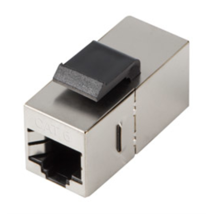 ADAPTADOR LANBERG KEYSTONE FEED-THRU RJ45 A RJ45 CAT.6 FTP